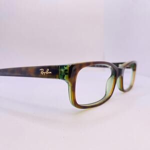 Ray-Ban Eyeglasses Frames Authentic RB 5187 50 [] 16 140 MM Ivory Brown